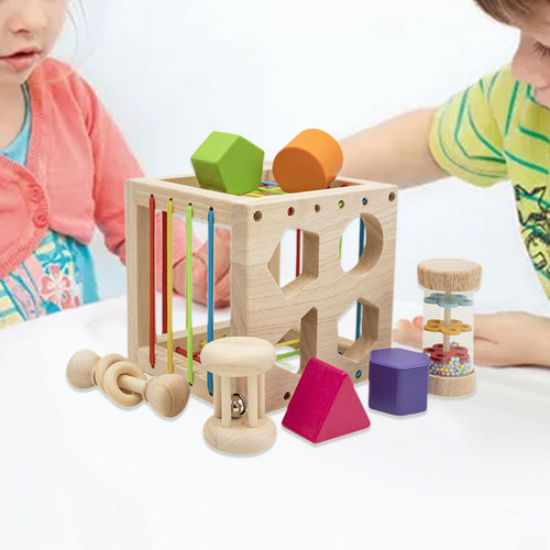 Cubo De Actividad, Juguetes Sensoriales De Aprendizaje,