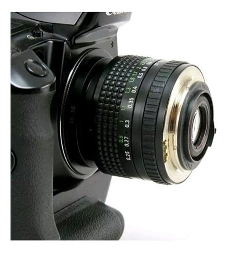 Anillo Inversor Macro 58mm Canon