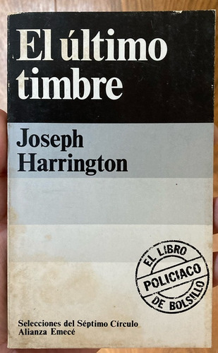 El Ultimo Timbre Joseph Harrington Alianza Emece Ssc46