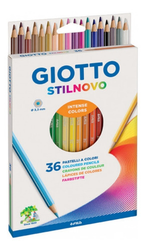 Imagen 1 de 1 de Lapices De Colores Giotto Stilnovo - 36 Colores