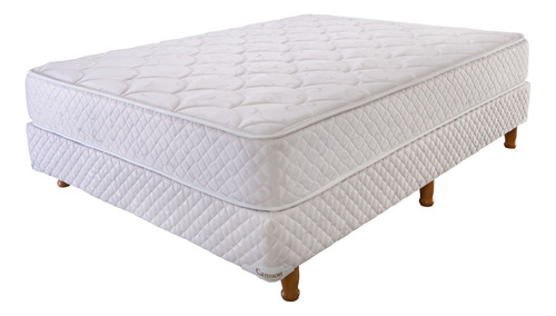 Sommier Y Colchon Cannon Princess 130x190 + 2 Almohadas.!!