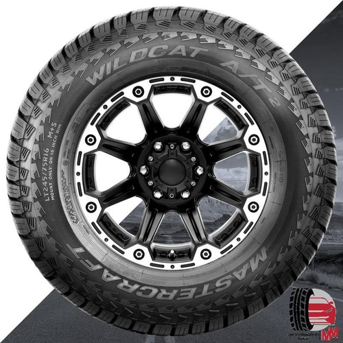 Llanta Mastercraft Wildcat A/t2 Lt245/75r16 120/116r