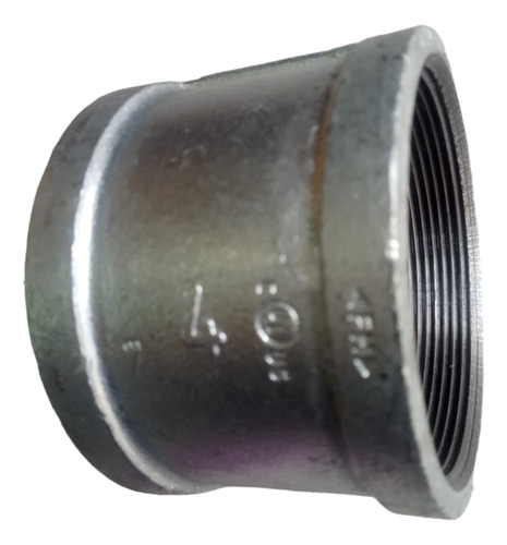 Cople Galvanizado Roscado 4 Pulgadas