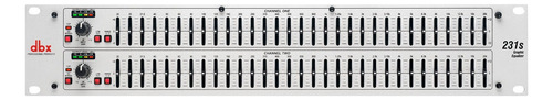Dbx 231s Dual 31 Banda Ecualizador Foto Montaje Rack