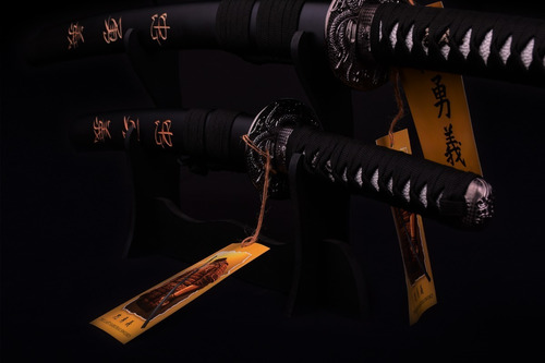 Imagen 4 de 8 de Set Katana Wakizashi Tanto Daisho Ultimo Samurai Envio Free