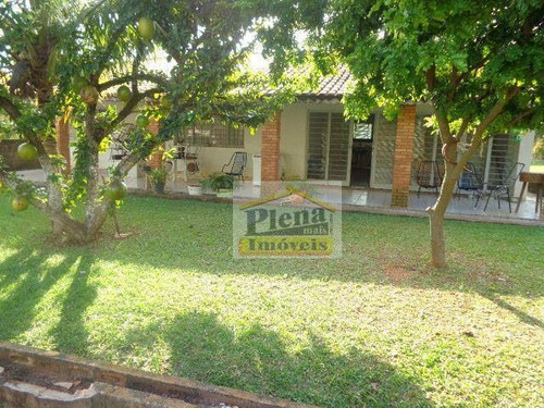 Chácara Residencial À Venda, Condomínio Chácara Grota Azul, Hortolândia. - Ch0043