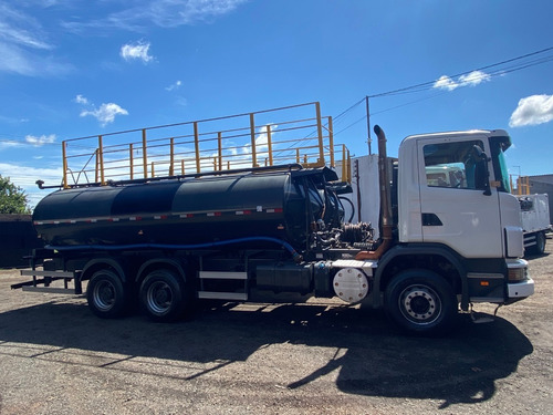 Caminhao Pipa Tanque Agua Scania Gascom