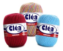 Comprar Kit 5 Linhas Cléa 1000m Novelo Tricô Crochê - Várias Cores
