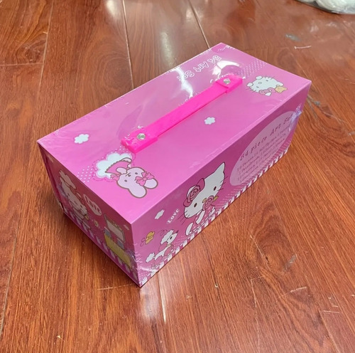 Maletín De Plumones, Colores Y Pinturas De Hello Kitty