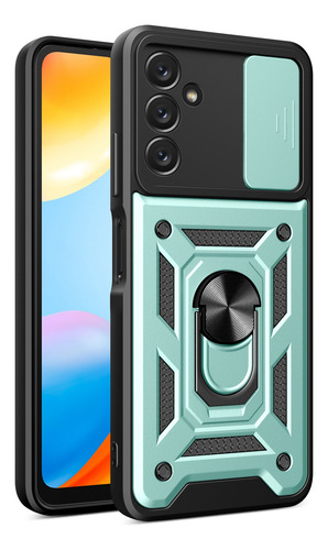 Funda Protectora Para Teléfono Oppo A58, A57, A56, A55, A53, Cámara Deslizante, Atril, A Prueba De Golpes