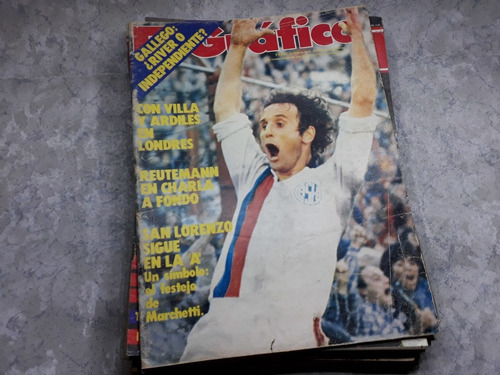 Revista El Grafico - San Lorenzo