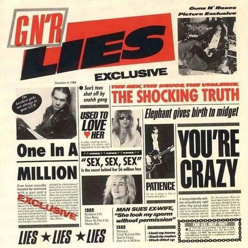 Cd - Gnr Lies - Guns N Roses