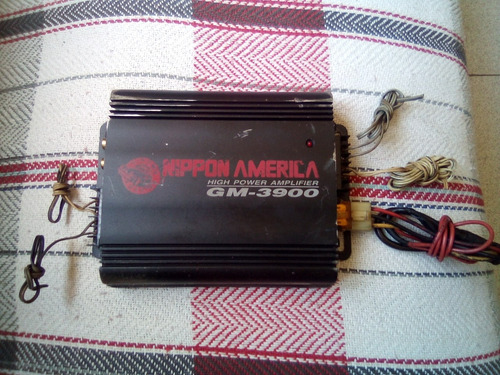 Imagen 2 de 4 de Amplificador Nippon América Gm 3900,50 Watts 4 Imput/output