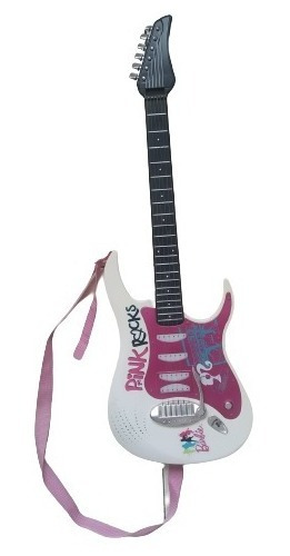 Barbie - Guitarra Eléctrica Pink Rocks / 00254
