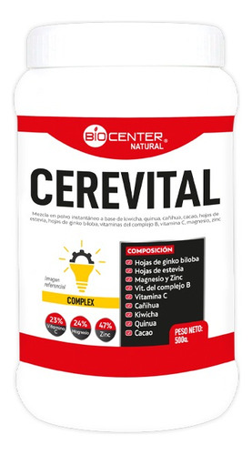 Cerevital Biocenter Natural Memoria - Aprendizaje 500g