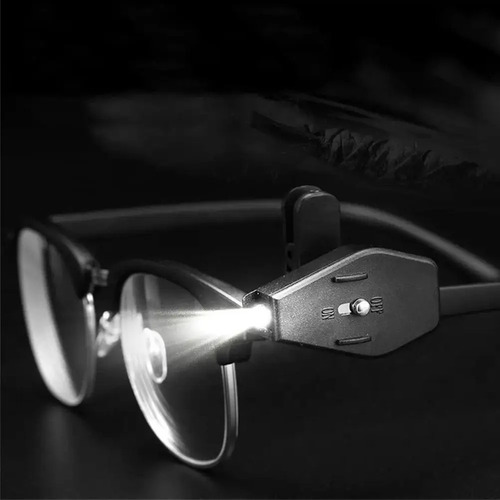 2×par Lámparas Led Con Clip Para Gafas Para Lectura Nocturna