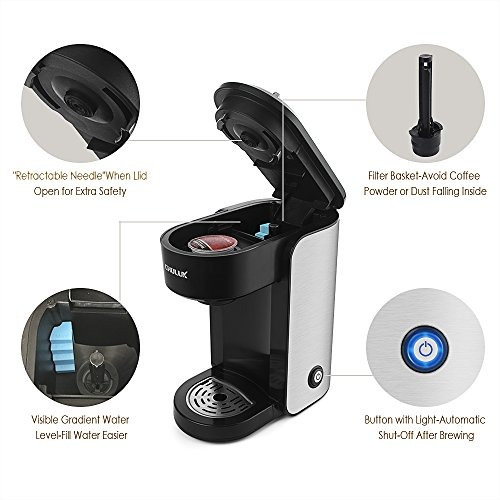 Chulux Cafetera Electrica Personal Con Dispensador