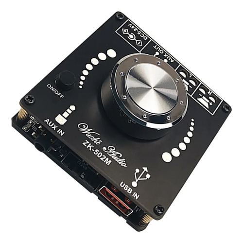 Módulo Receptor De Audio Zk-502m Mini Compatible Con Bluetoo