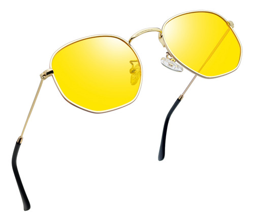 Lentes Nocturnos Para Manejar De Noche Hombre Mujer Amarillo