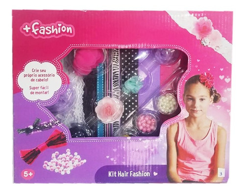 Imagem 2 de 2 de Kit Hair Fashion Playcis 8779