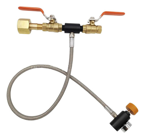 Adaptador De Recarga De Cilindro De Co2, Kit De 24 Pulgadas