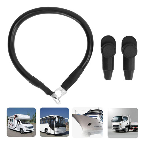 Cable De Batería, Cable De Tierra De 4 Awg, Fuerte Tenacidad