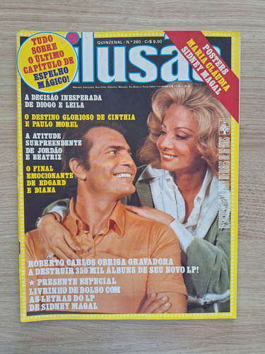 Revista Ilusão 280 Glória Menezes Torloni Mário Gomes Sandra (Usado)