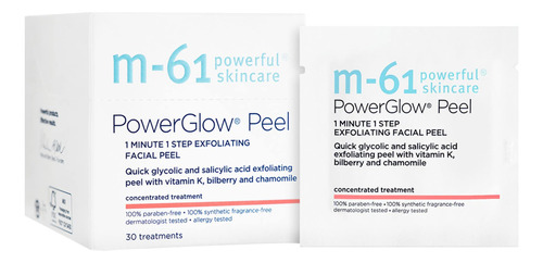 M-61 Powerglow® Peel- 30 Tratamientos- 1 Minuto, 1 Paso Ex.