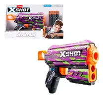 Comprar Pistola Lanza Dardos - Zuru X Shot Skins Flux 8 Dardos