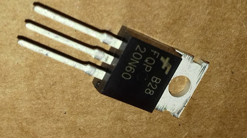 10 X Transistor P20n60 Metalico Pequeno / Kit Com 10 Peças