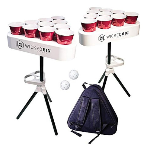 Versapong Portable Beer Pong Table / Tailgate Game Con Mochi