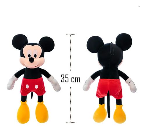 Peluche Mickey Mouse Mickey Suave Bonito 35 Cm Mickey
