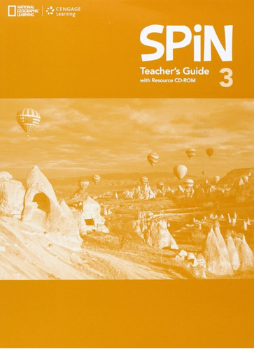 SPIN 3: Teacher’s Guide with Resource CD-ROM, de Alcott, Samantha. Editora Cengage Learning Edições Ltda., capa mole em inglês, 2012