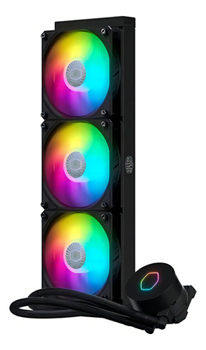 Enfriamiento Cooler Master Masterliquid Ml360 Vivid Argb Led Negro