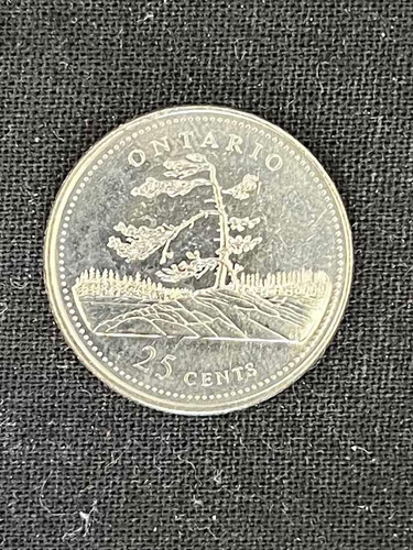 Imagen 2 de 4 de Canada - 25 Cents - Año 1992 - Km #223 - Ontario