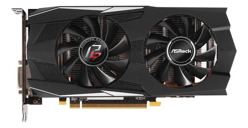 Placa De Vídeo Asrock Phantom Rx570 8gb Ddr5 -leia A Descriç