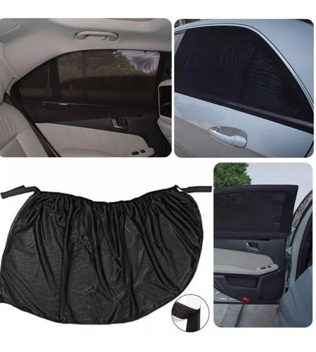 Pack De Malla Para Puerta De Auto Uv Sol 