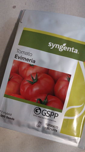 Bolsas 5 Mil Semillas Tomate Evimeria Syngenta (Usado)