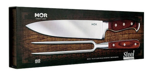 Cuchillo Tenedor Premium Asado