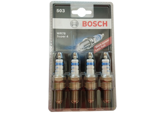Juego De Bujias Bosch 4 Electrodos Fiat Siena 1.8 8v
