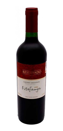 Vino Tinto Chileno Reservado Estefanya Cabernet Sauvignon 750ml