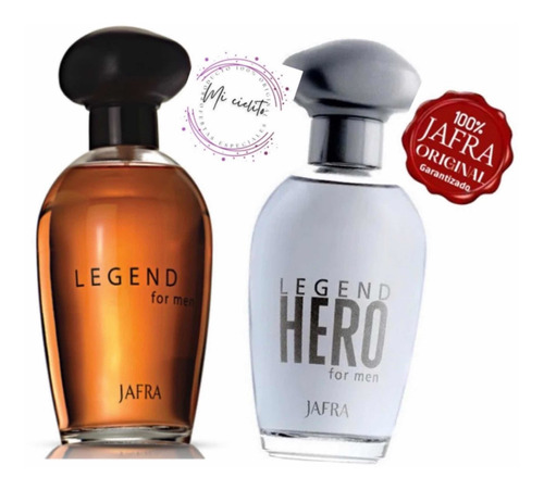 Jafra Legend + Legen Hero Fragancia Para Caballero