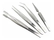Comprar Juego De 4 Pinzas De Precisión Tweezer De Acero Inoxidable
