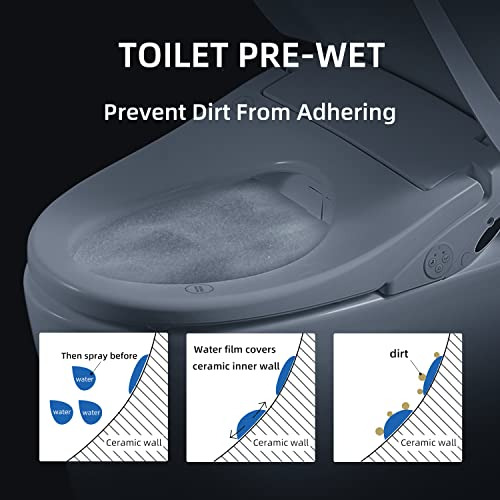 Asiento De Inodoro Bejoan Bidet Electronic X3, Bidé De Agua