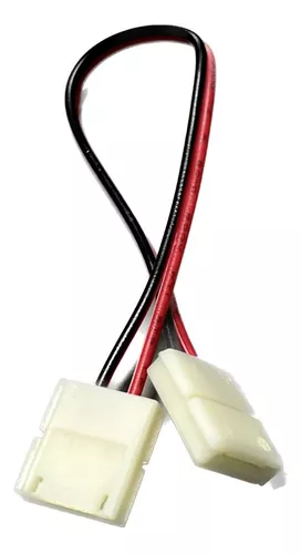 Pack X10 Conector Doble Union Empalme Tira Led 5050