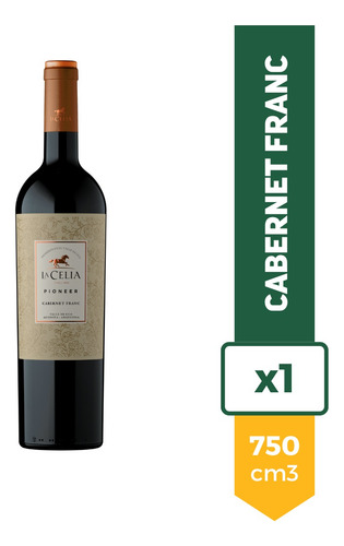 Vino La Celia Pioneer Cabernet Franc Tinto 750ml Oferta