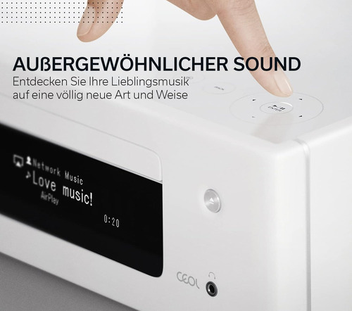 Denon Rcd-n10 - Receptor De Cd (wi-fi, Bluetooth