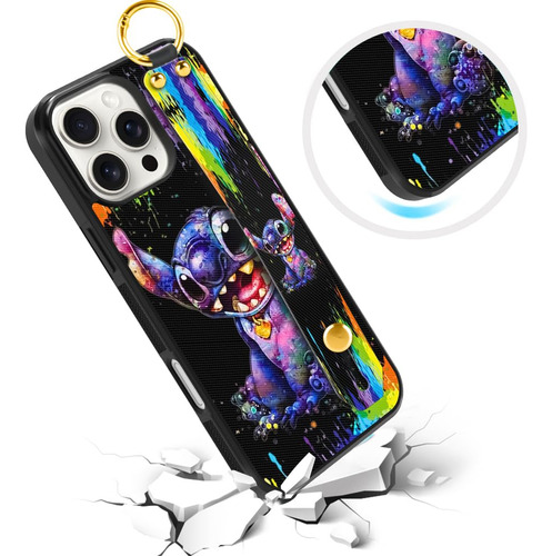 Funda De Teléfono Cuwana Cartoon Para iPhone 16 Pro (2024) C