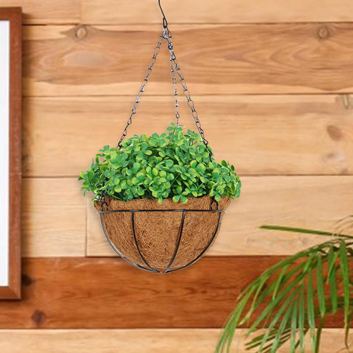 Canasta Falsa Falsa De De Planta Para Al Aire Libre,