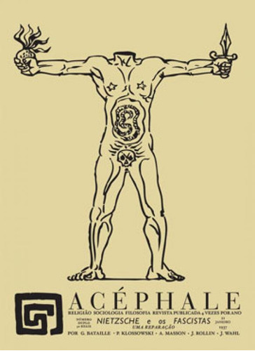 Acéphale 2 - Nitzsche E Os Fascistas, De Bataille, Georges. Editora Cultura E Barbarie, Capa Mole Em Português
